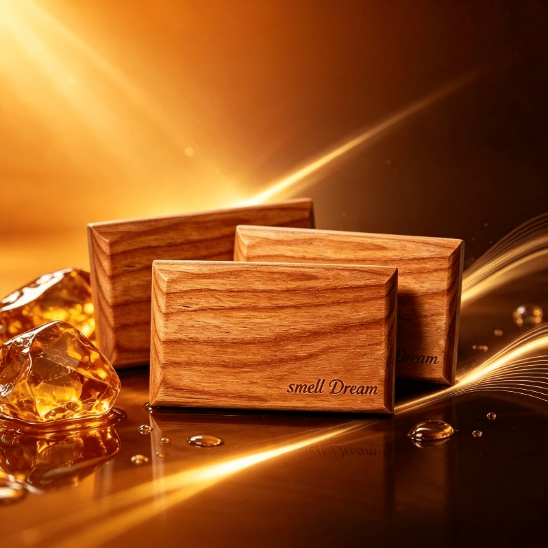 Home Fragrance Aroma Set - 자동차 방향제 웜 앰버 우드 향