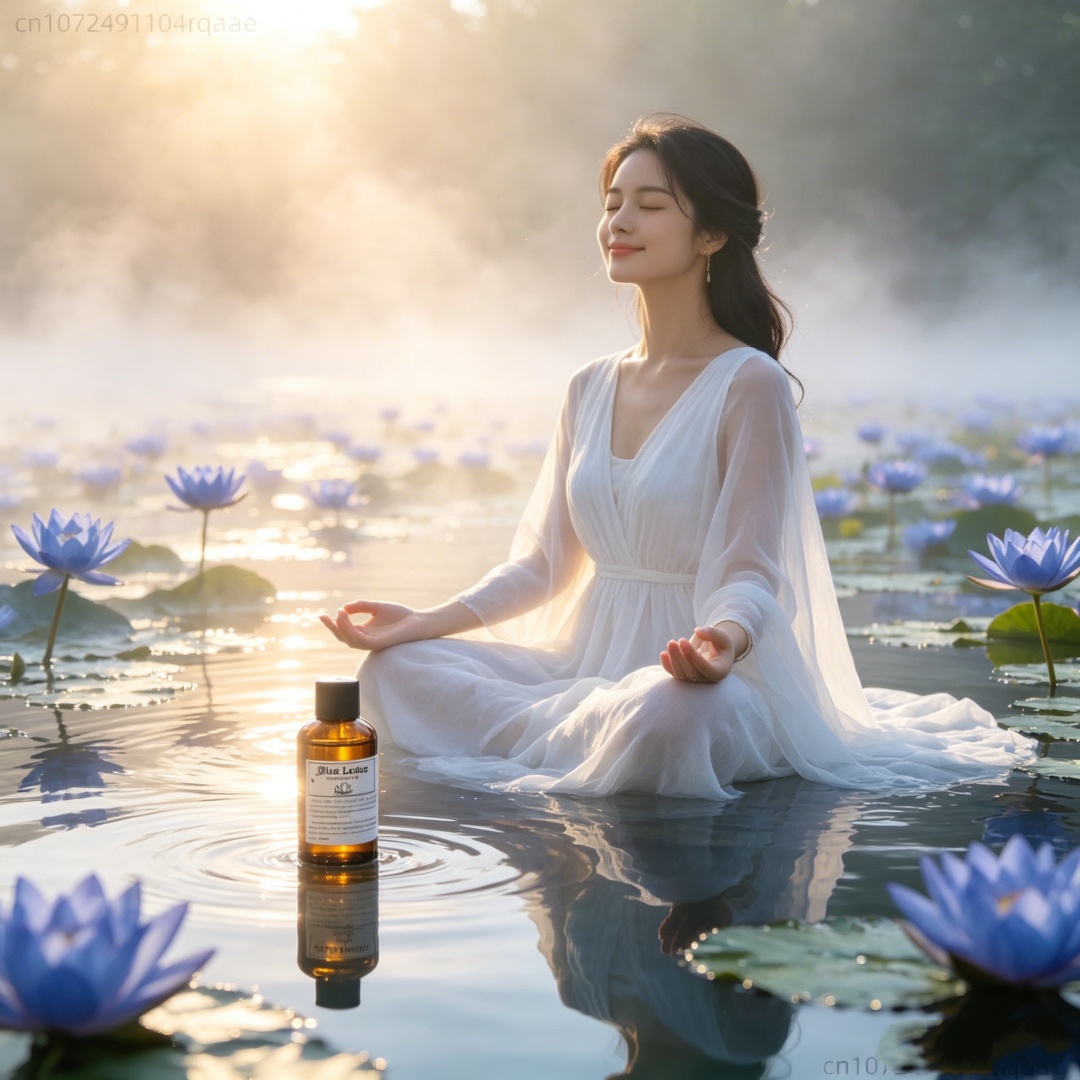 Home Fragrance Natural - 순수 천연 블루 로터스 에센셜 오일