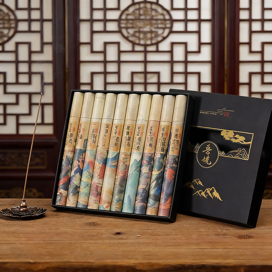 Home Fragrance Aroma Set - 10가지 향의 향수 선물세트, 은은한 향,