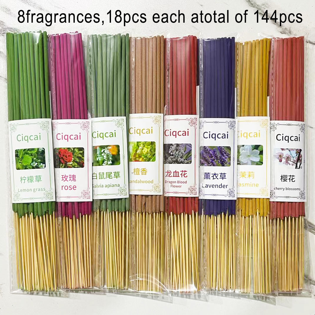 Quality Home Fragrance - 100개입 향꽂이 고품질 독서용 가정 분위기