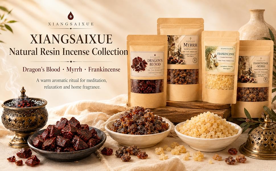 Home Fragrance Types - 천연 레진 향 다용도 종류 프랑킨센스