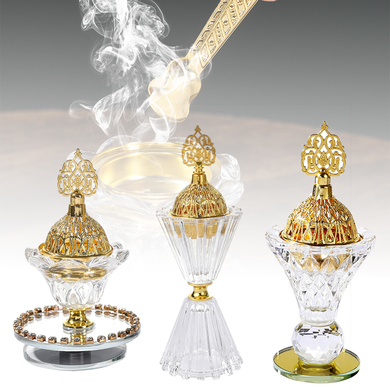 Home Fragrance Aroma Set - 1pc 유리 향 버너 세트 데스크탑