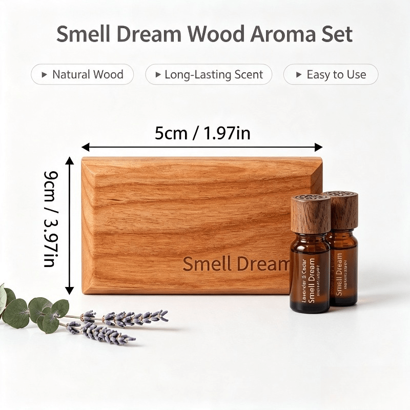 자동차 방향제 웜 앰버 우드 향 블록 3개 세트, 자동 - Home Fragrance Aroma Set 리뷰 및 가격