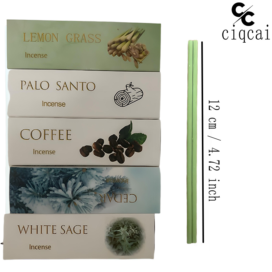 【5가지 향】고품질, 수제, 두꺼운 향 스틱, 12cm - Quality Home Fragrance 리뷰 및 가격