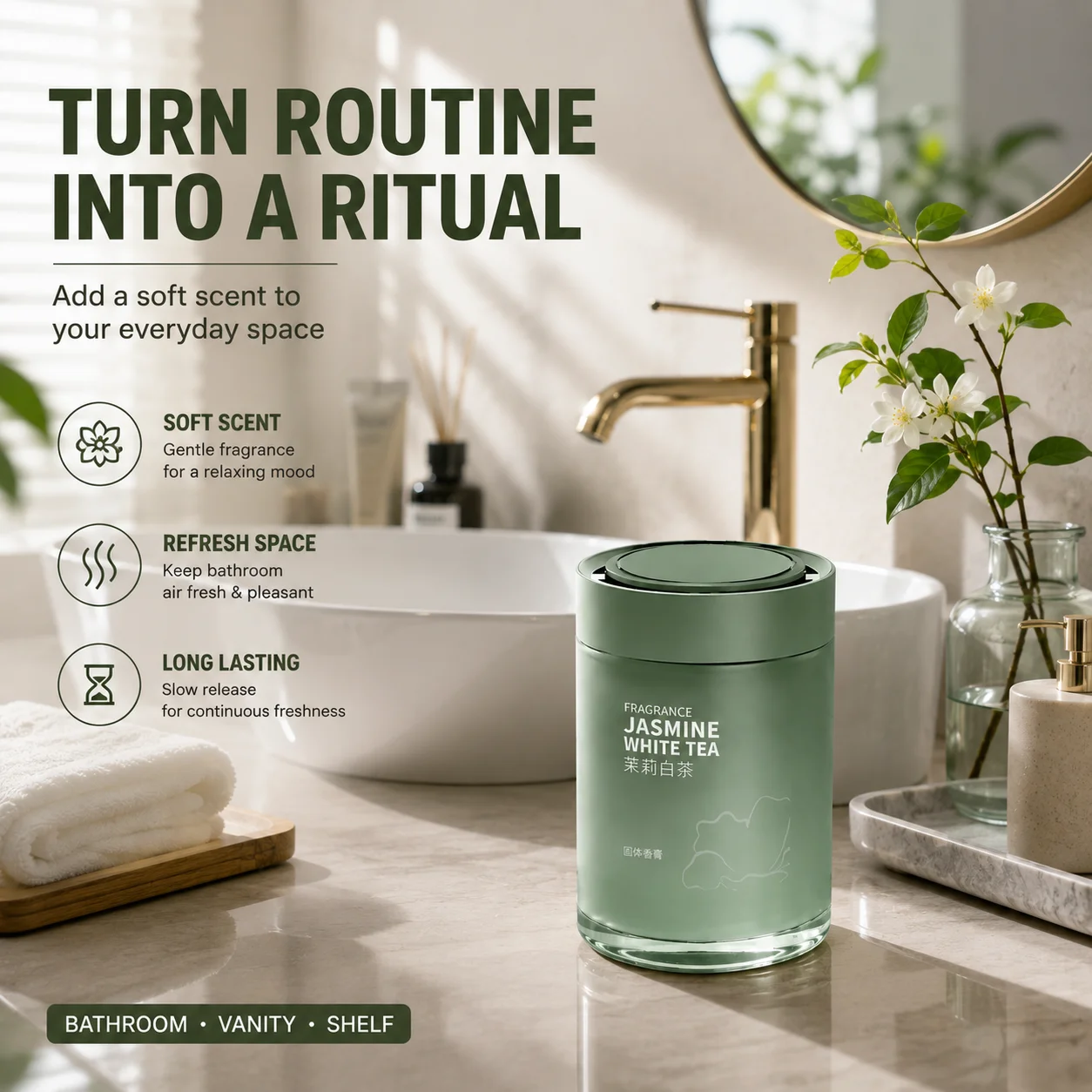 200g 고체 차량용 방향제 향기 젤 유리병 천천히 방 - Home Fragrance Gel 리뷰 및 가격