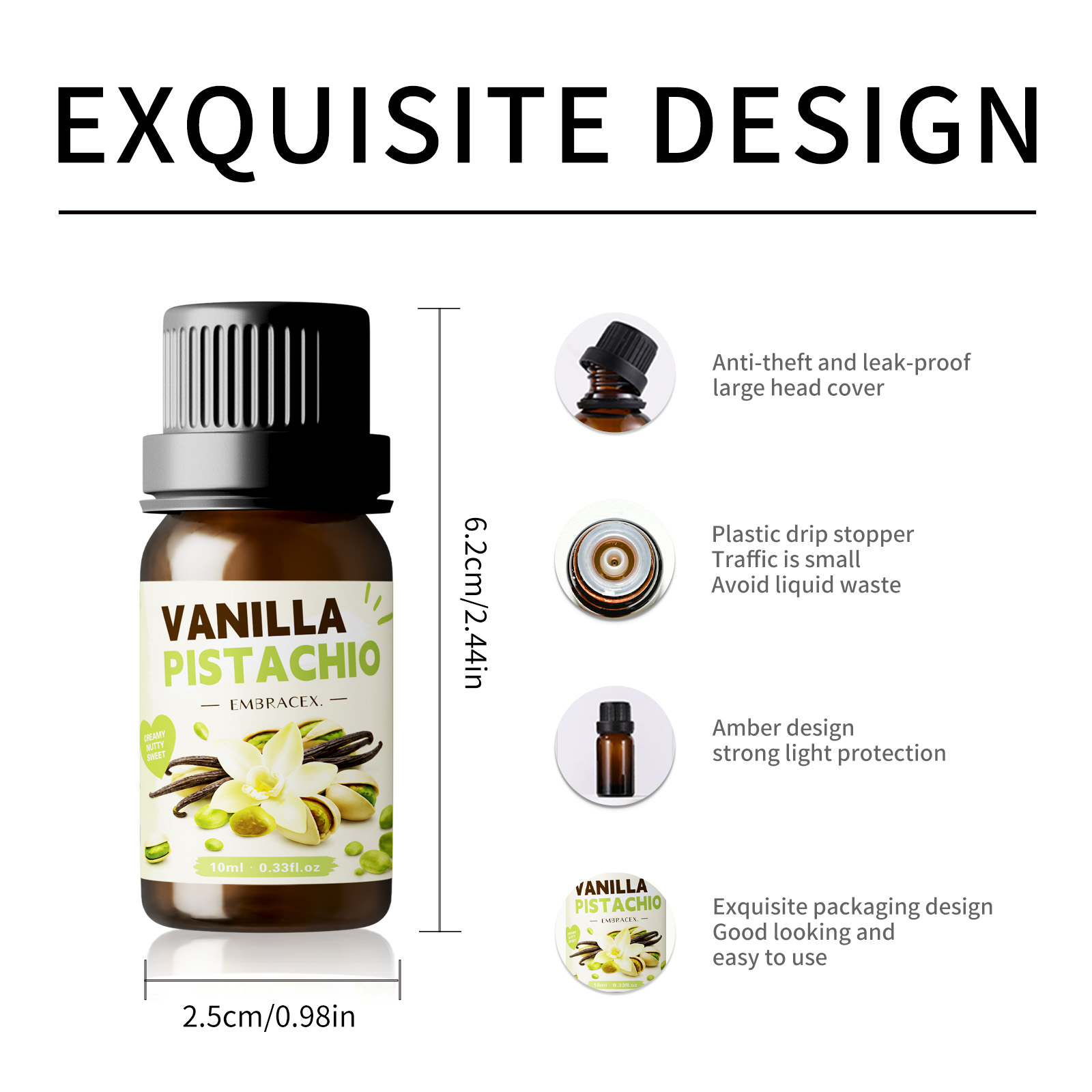 10ml 바닐라 피스타치오 에센셜 오일 향유, 가습기  - Home Fragrance Vanilla 리뷰 및 가격