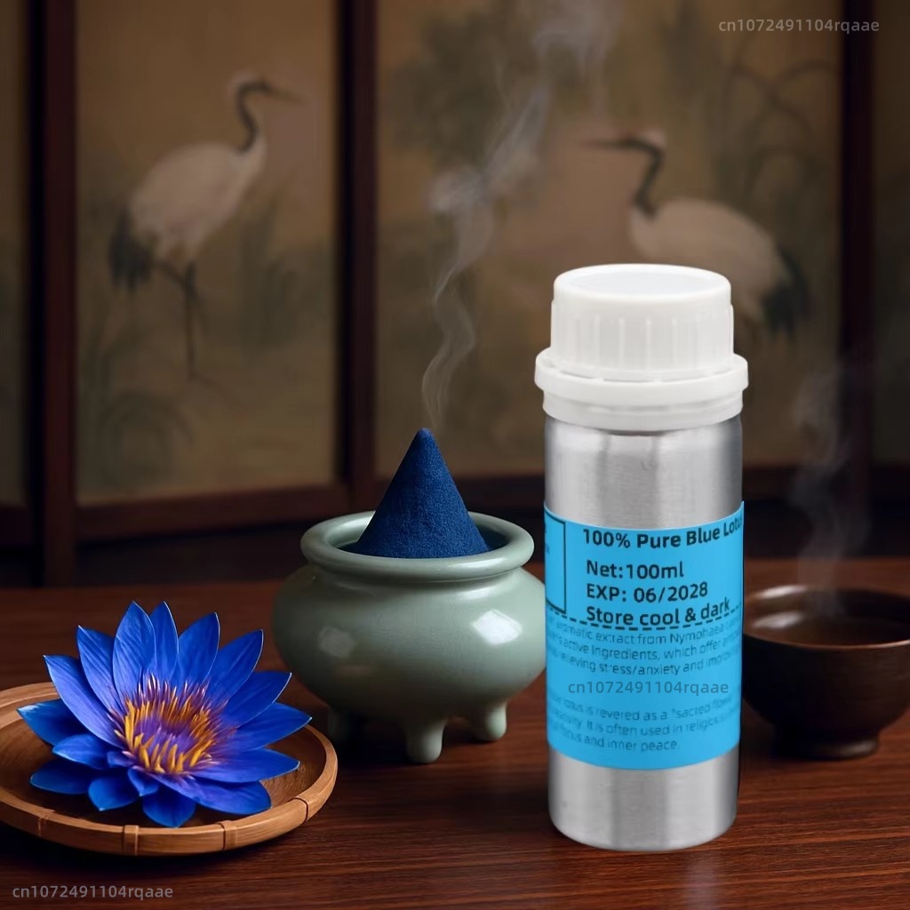 천연 순수 블루 로터스 오일, 리드 디퓨저용, 홈 프래 - Home Fragrance Natural 리뷰 및 가격