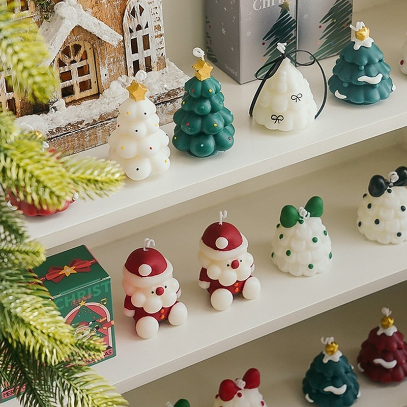 귀여운 크리스마스 트리 향초 수제 향기 창의적인 장식품 - Xmas Home Fragrance 리뷰 및 가격