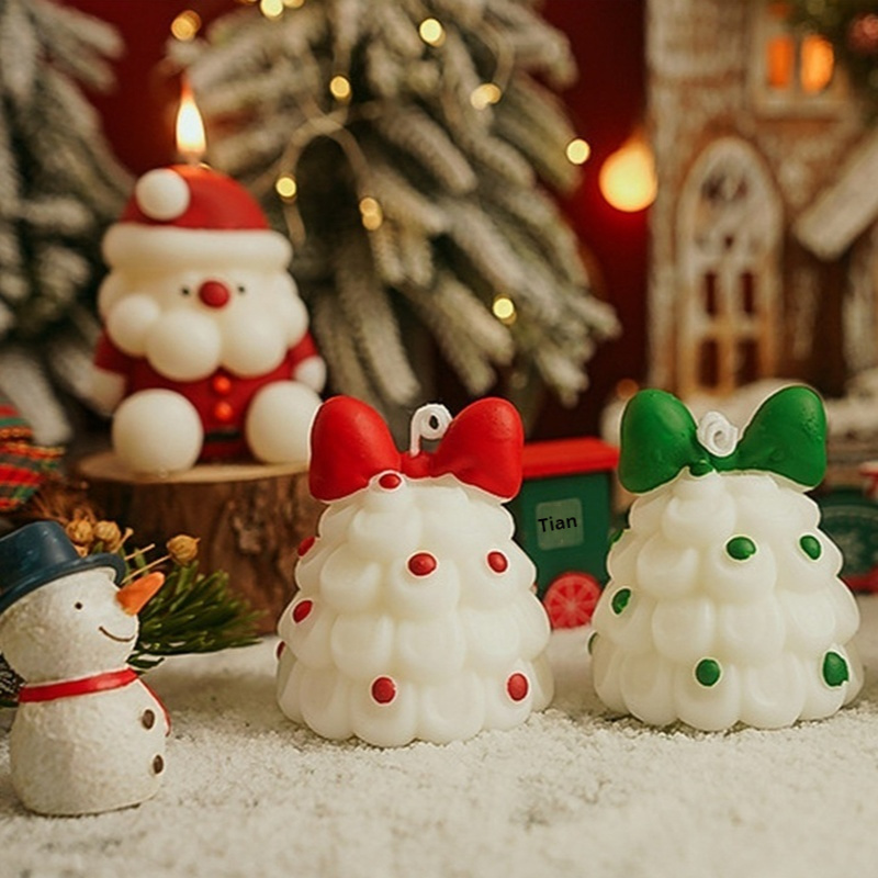귀여운 크리스마스 트리 향초 수제 향기 창의적인 장식품 - Xmas Home Fragrance 리뷰 및 가격